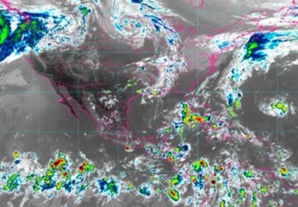 Al inicio de semana están pronosticadas lluvias en algunos estados